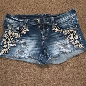 Jean shorts